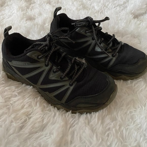 Merrell Shoes - Merrell Women's Tennis Shoes Activewear Hiking Outdoor Shoes Black Size 7